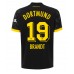 Borussia Dortmund Julian Brandt #19 Bortedrakt 2023-24 Korte ermer